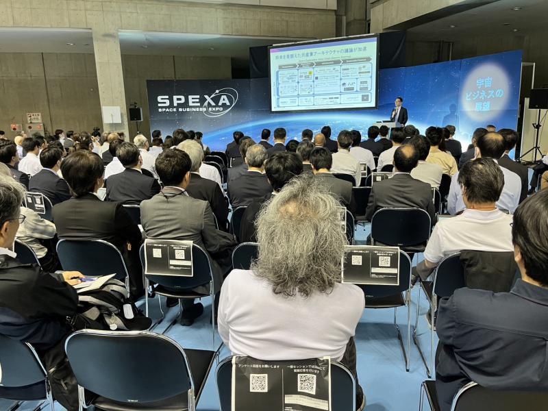 อีกหนึ่งมิติของการขับเคลื่อน Space ecosystem  ใน งาน Space Business  Expo หรือ Spexa 2024 ระหว่างวันที่ 24-26 เมษายน 2567 ณ Tokyo Big Sight ประเทศญี่ปุ่น_19