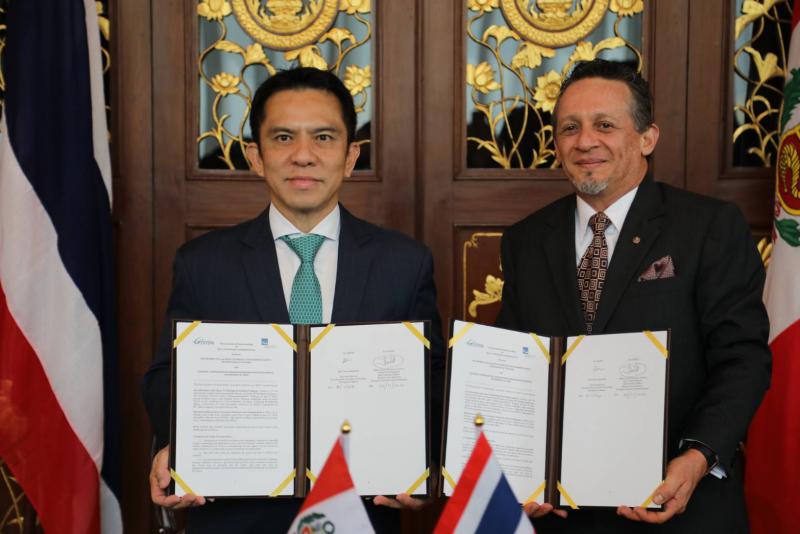 GISTDA-CONIDA ลงนามความร่วมมือด้านอวกาศ ฉลอง 55 ปี แห่งความสัมพันธ์ทางการทูตไทย-เปรู_1