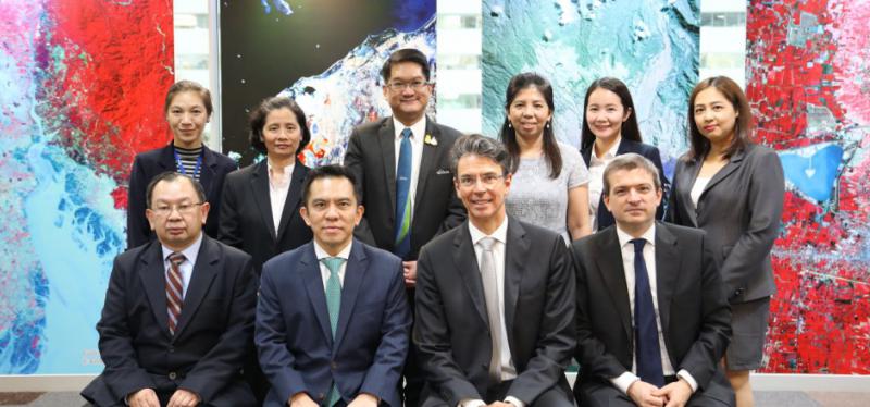ผู้อำนวยการ GISTDA และคณะ ให้การต้อนรับ เอกอัครราชทูตอิตาลีประจำประเทศไทย เพื่อหารือถึงโอกาสในการสร้างความร่วมมือด้านเทคโนโลยีอวกาศและภูมิสารสนเทศ_1