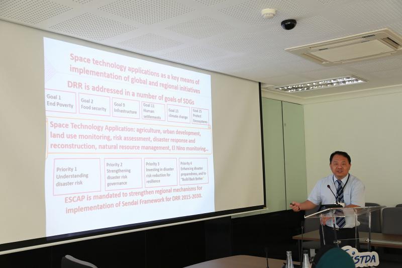 Workshop on Procedural Guidelinesfor sharing space-based information duringemergency response in ASEAN_6