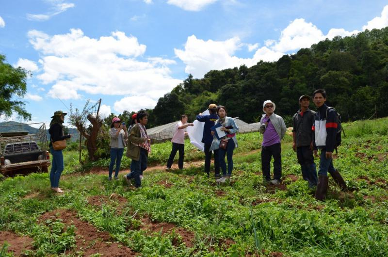 GISTDA ร่วมกับมูลนิธิโครงการหลวง สำรวจและจัดเก็บข้อมูลแปลงเกษตรกร ณ ศูนย์พัฒนาโครงการหลวงแม่แฮ_3