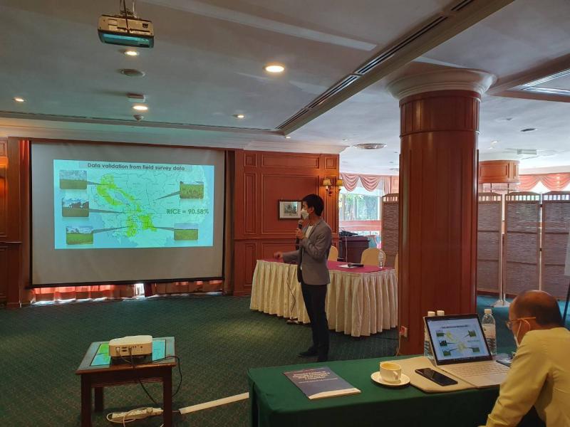 GISTDA ร่วมกับ UNESCAP จัดฝึกอบรมเชิงปฏิบัติการ "The 1st Training on Intelligent Technology for Geospatial Management on Agriculture for Cambodia” _13